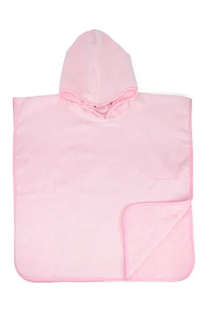 Baby Poncho Light Pink