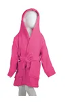 Kinder Bademantel Magenta