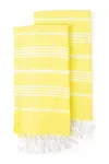 Hamamtuch "Sultan" yellow/white