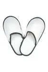 Slippers white/anthracite