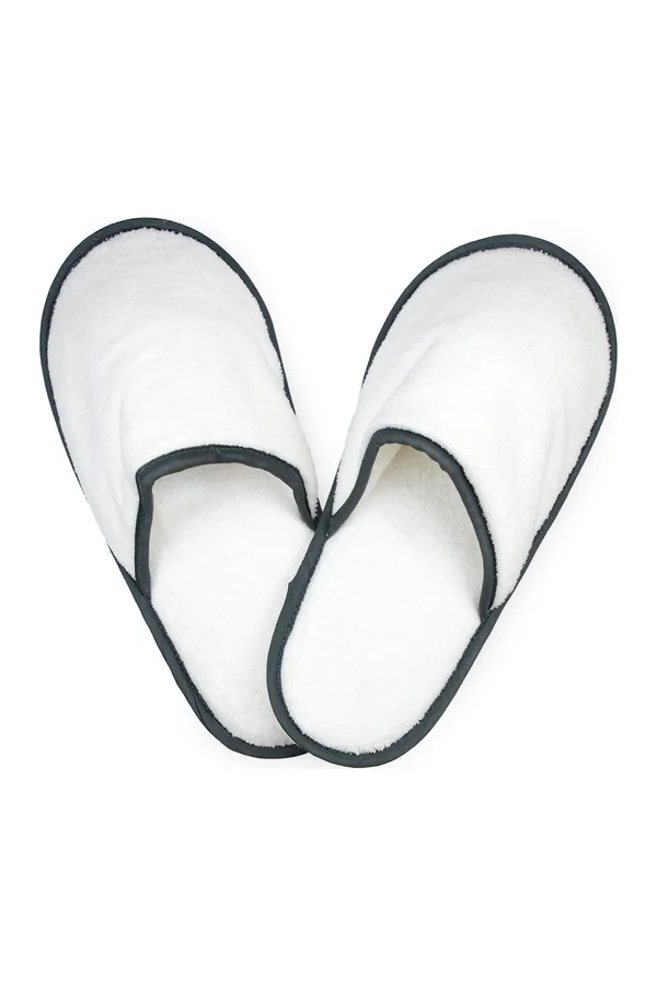 Slippers white/anthracite