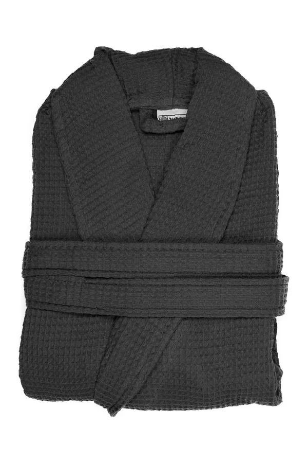 Bademantel Anthracite