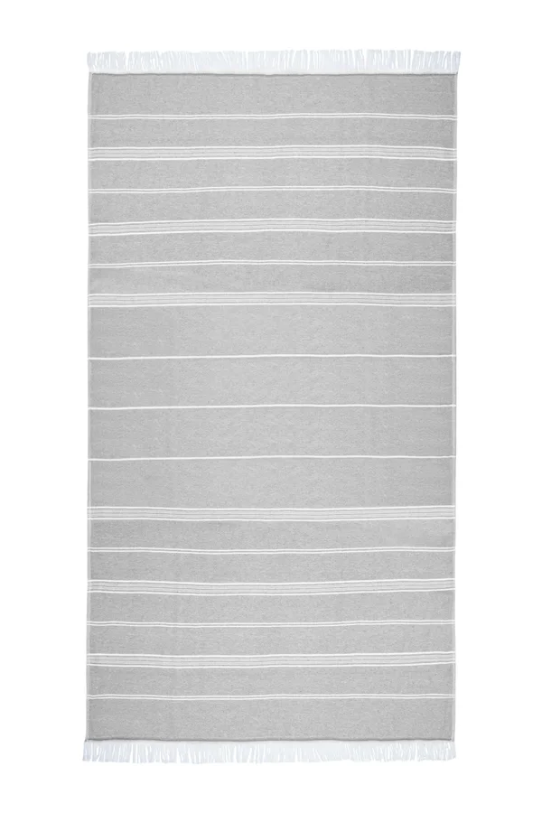 Recycled Hamam Towel ash grey