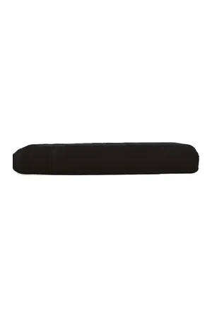 Recycled Classic Beach Towel Black