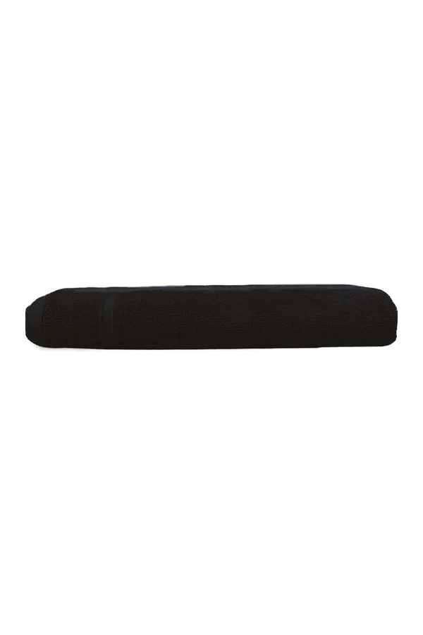 Recycled Classic Beach Towel Black