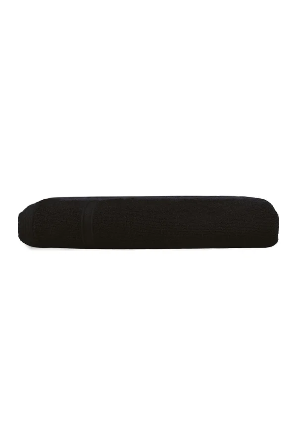 Recycled Bath Towel Black