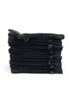 Organic Washcloth Anthracite