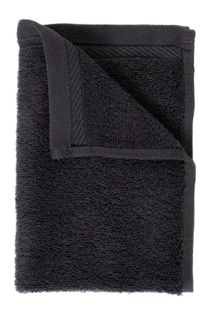 Organic Guest Towel Anthracite