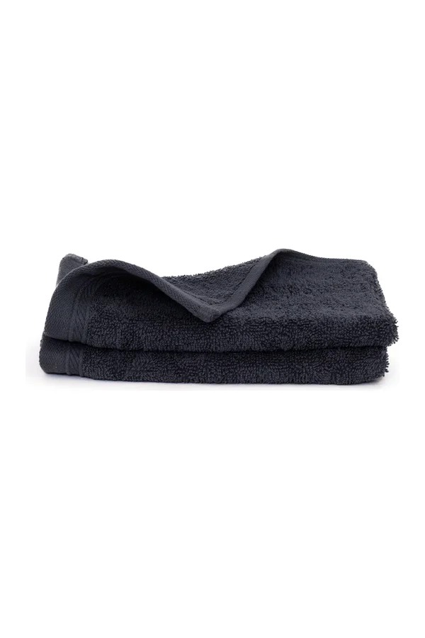 Organic Guest Towel Anthracite