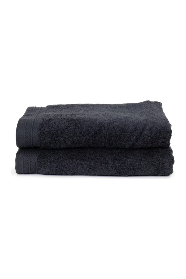 Organic Bath Towel Anthracite