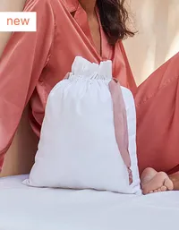 Cotton Gift Bag with Ribbon Drawstring