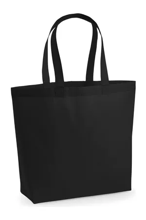 Premium Cotton Maxi Bag Black