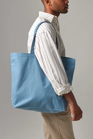 Organic Natural Dyed Maxi Bag for Life