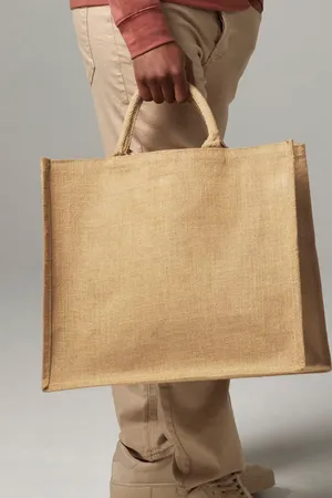 Jute Jumbo Shopper Natural