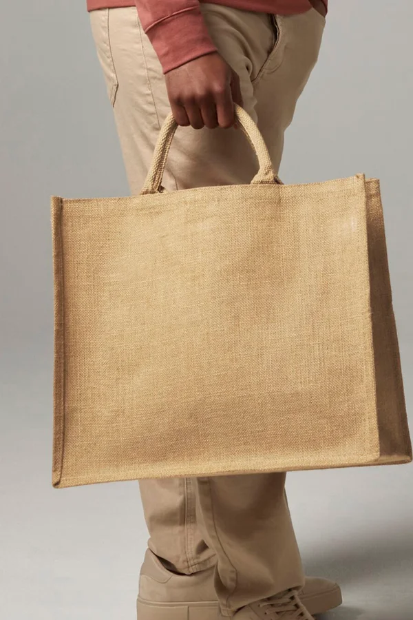 Jute Jumbo Shopper Natural