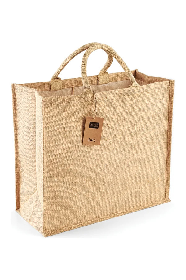 Jute Jumbo Shopper Natural