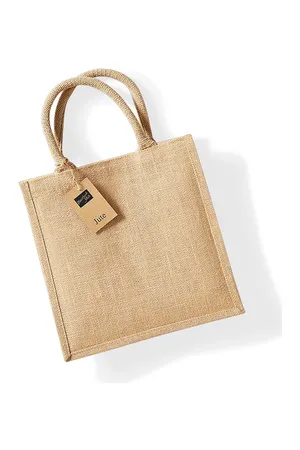 Jute Midi Shopper Natural