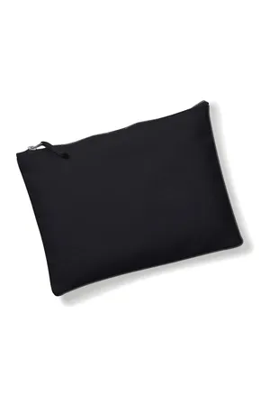 Canvas Accessory Pouch Black