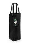 Fairtrade Cotton Bottle Bag Black
