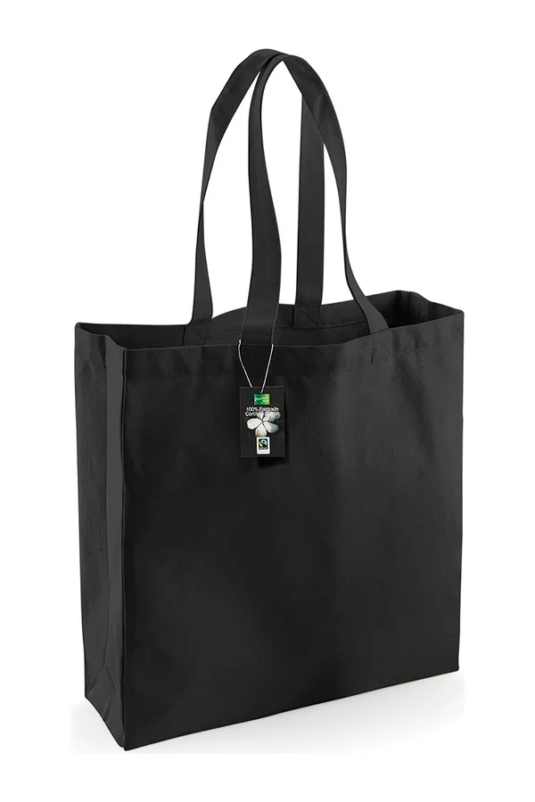 Fairtrade Cotton Classic Shopper Black