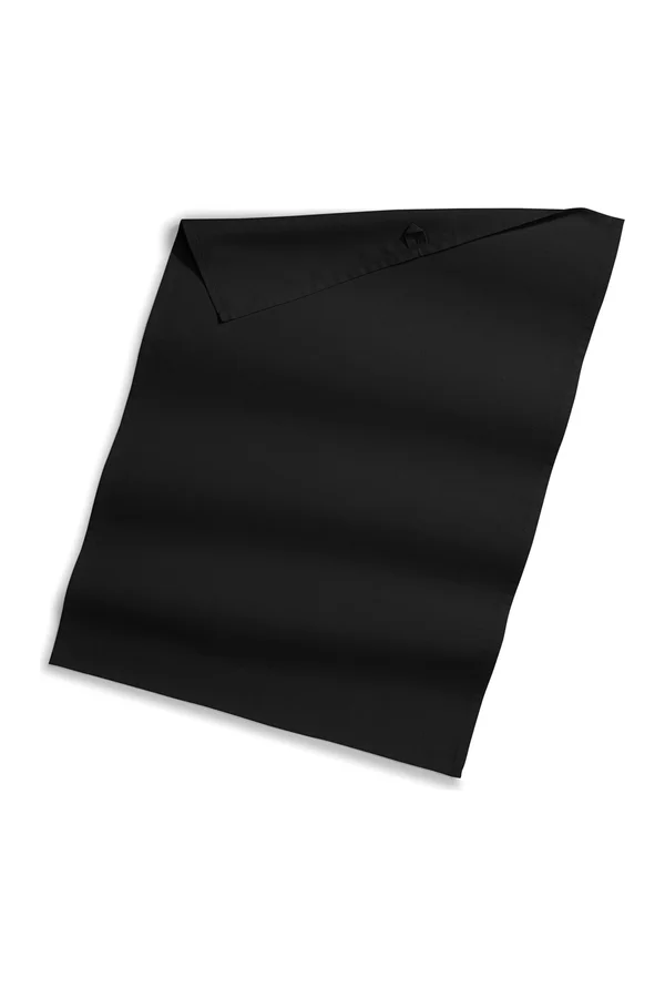Organic Cotton Tea Towel Black