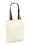 Bag for Life - Contrast Handles Natural / Black