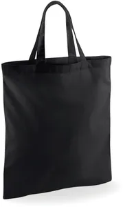 Baumwolltasche mit kurzem Henkel
