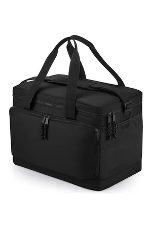 Recycled Large Cooler Shoulder Bag Black