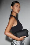 Matte PU Accessory Pouch Black
