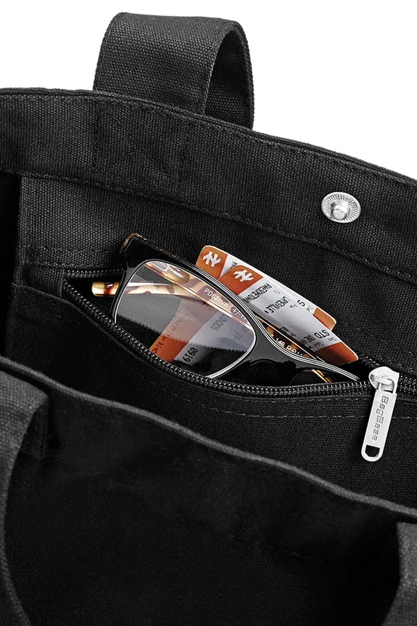 Canvas Day Bag Black