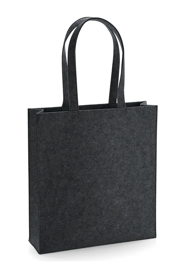 Felt Bag charcoal melange