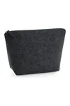 Felt Accessory Bag charcoal melange