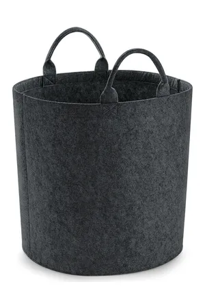Felt Trug charcoal melange