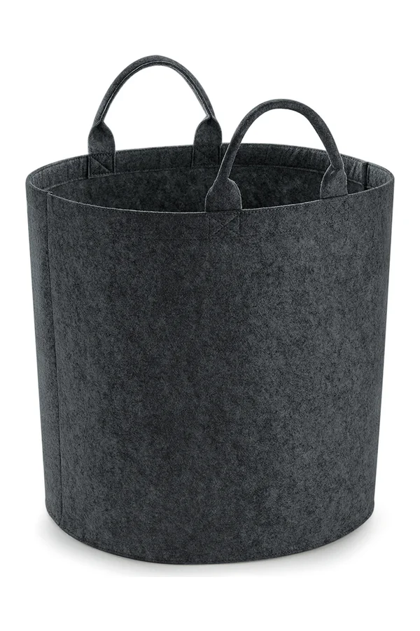 Felt Trug charcoal melange