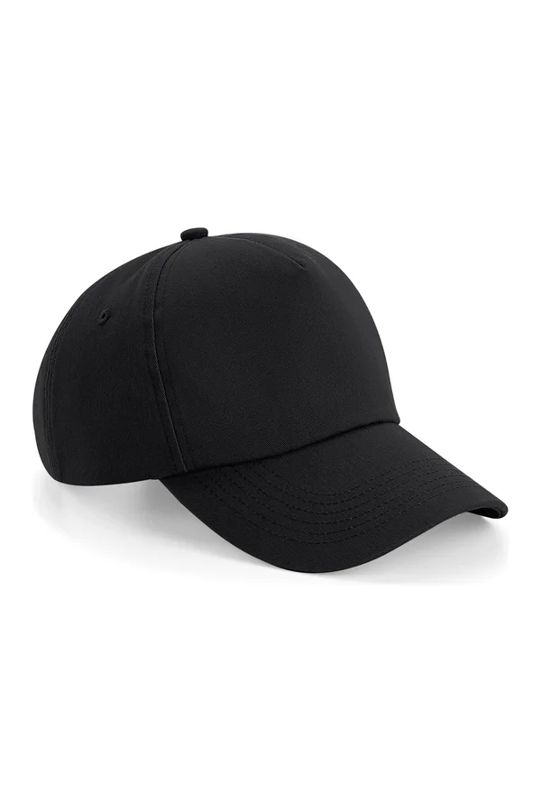 Authentic 5 Panel Cap Black