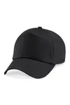 Junior Original 5 Panel Cap Black