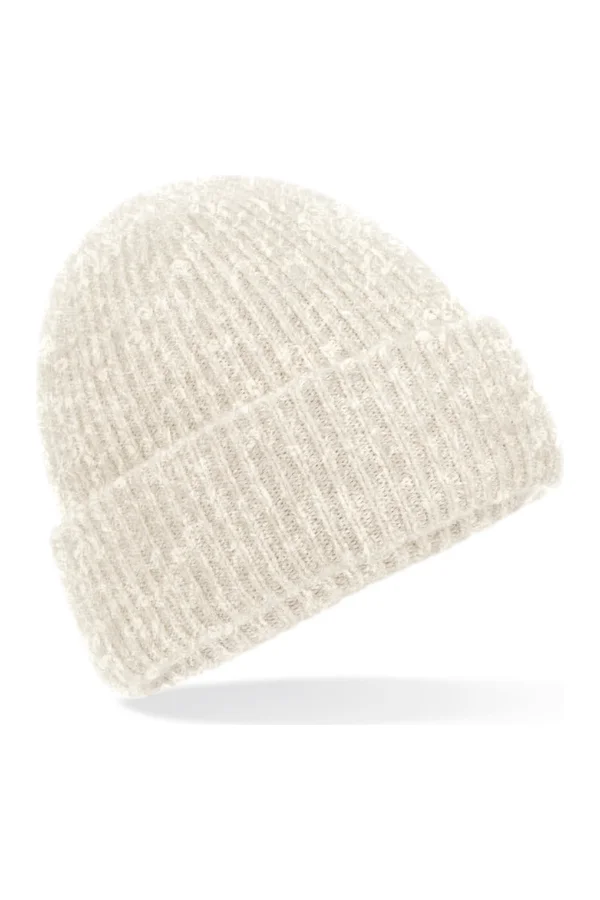 Cosy Ribbed Beanie almond marl