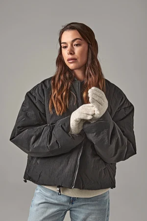 Cosy Ribbed Cuff Gloves