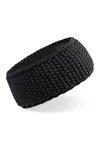 Slopeside Waffle Headband Black
