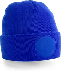 Circular Patch Beanie
