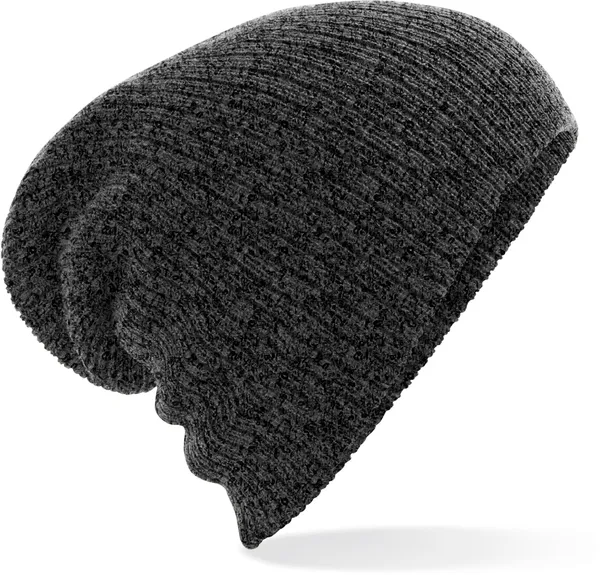 Legere überlange Strickmütze