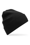 Organic Cotton Original Cuffed Beanie Black