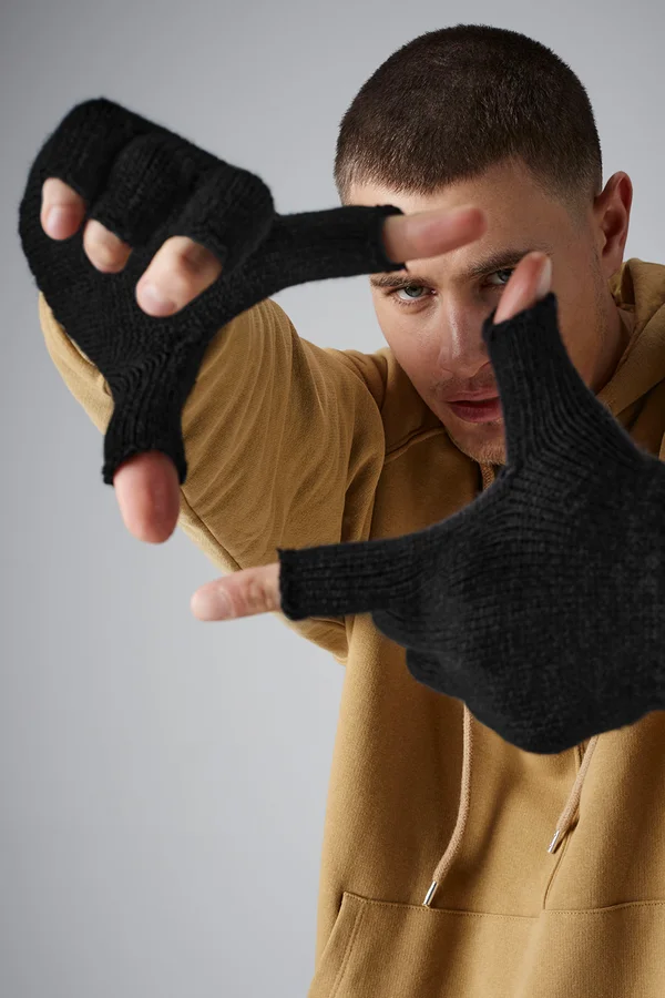Fingerless Gloves Black
