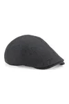 Melton Wool Ivy Cap Charcoal Marl
