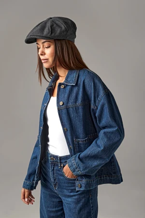 Melton Wool Baker Boy Cap