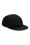 Outdoor 5 Panel Camper Cap Black
