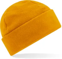 Fleece Mütze mit Umschlag "Recycled"