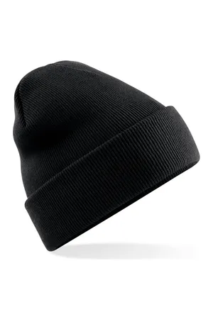 Polylana® Original Cuffed Beanie Black