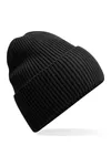 Oversized Cuffed Beanie Black
