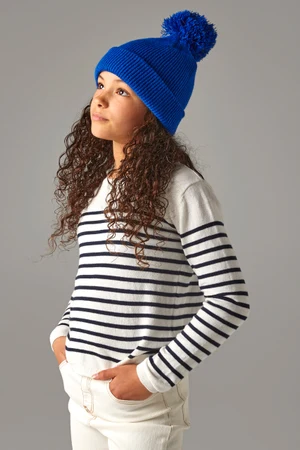 Junior Reflective Bobble Beanie